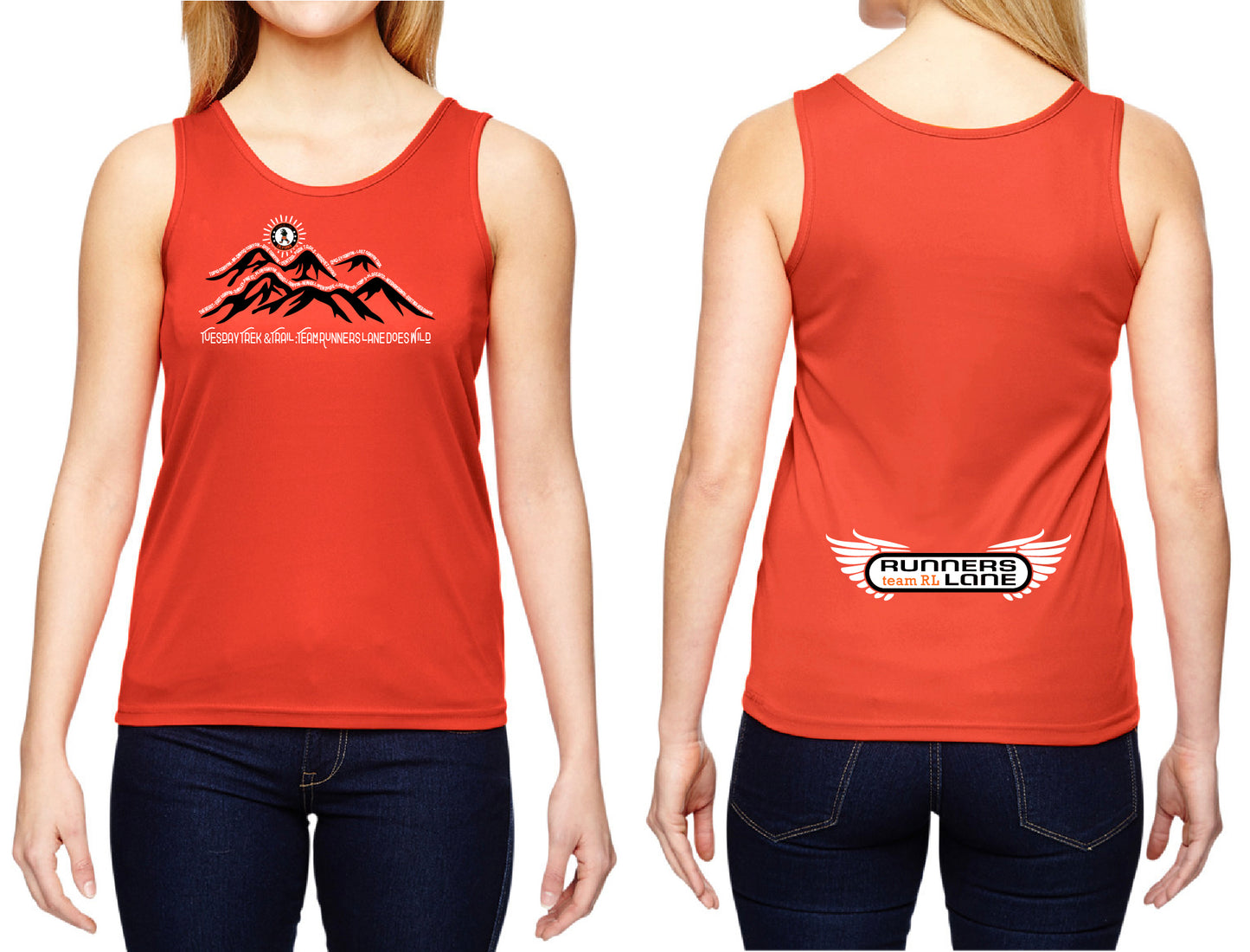 Team Runners Lane Trail Running Tee or Tank