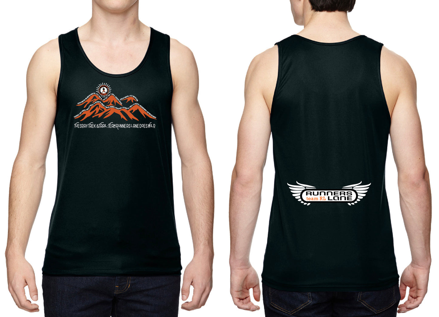 Team Runners Lane Trail Running Tee or Tank
