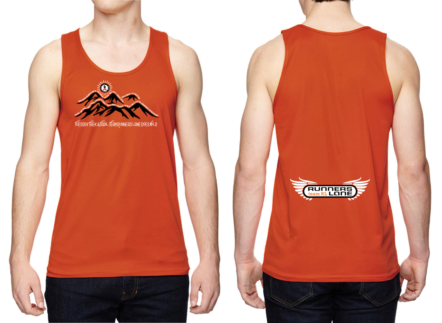 Team Runners Lane Trail Running Tee or Tank