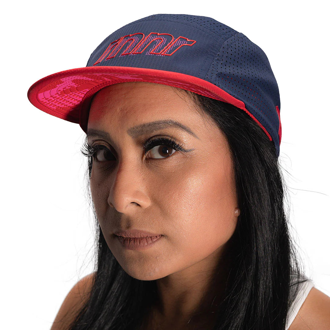 rnnr Pacer Hat: Sprint (Blue/Pink)