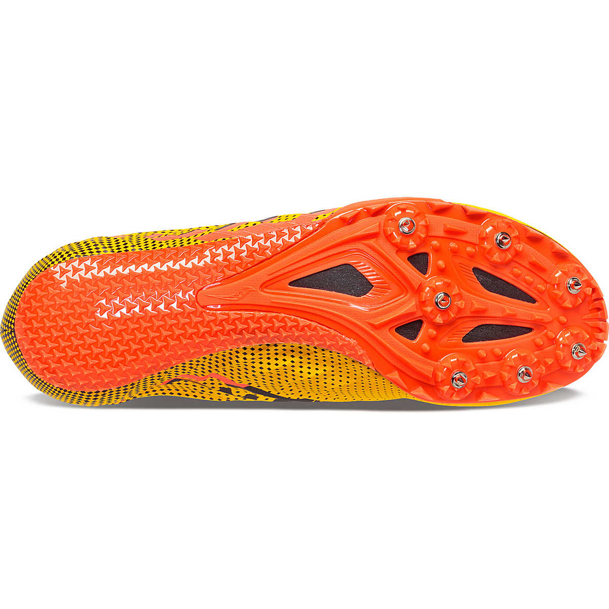 Women's Saucony Spitfire 5 (ViziGold/ViziRed)