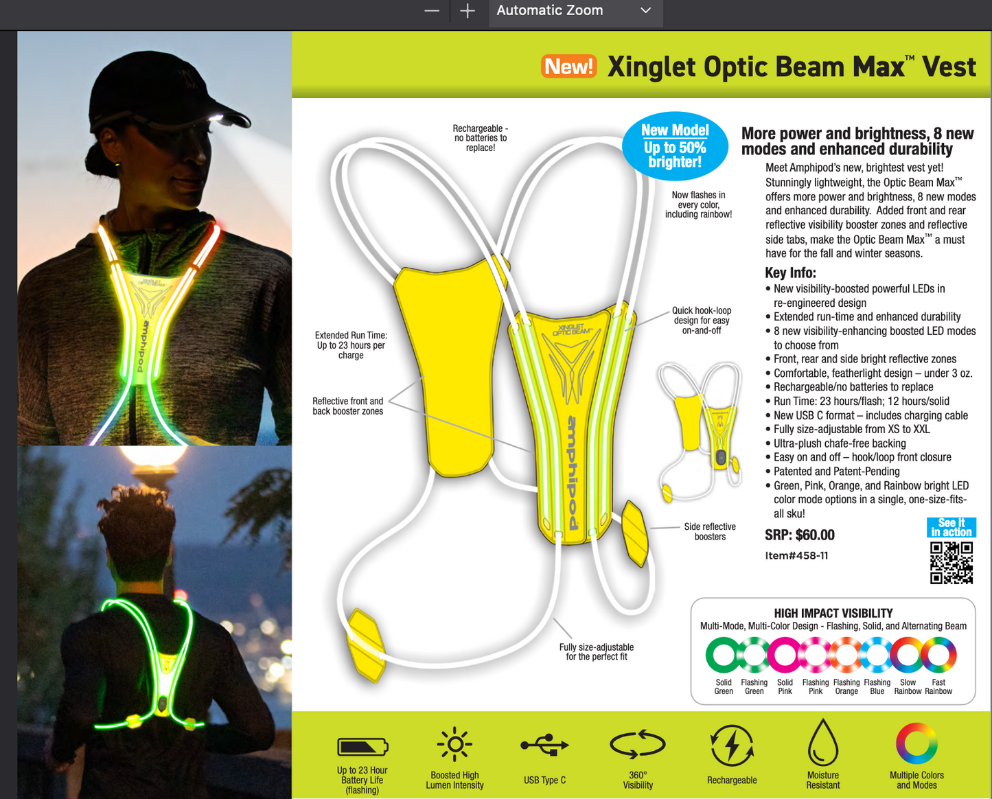 Amphipod Xinglet Optic Beam Max