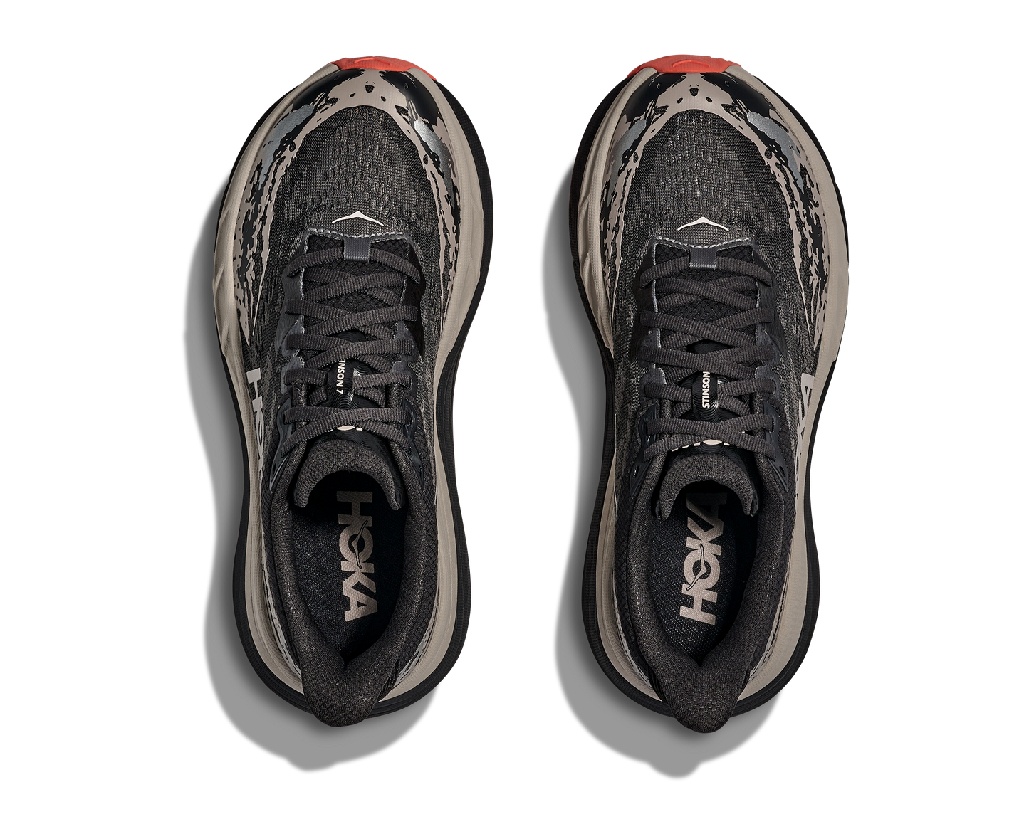 Women's Hoka Stinson 7  (Black/Putty)