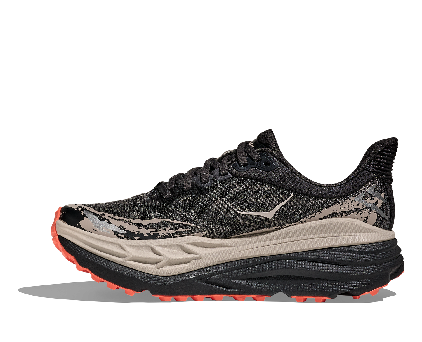 Women's Hoka Stinson 7  (Black/Putty)
