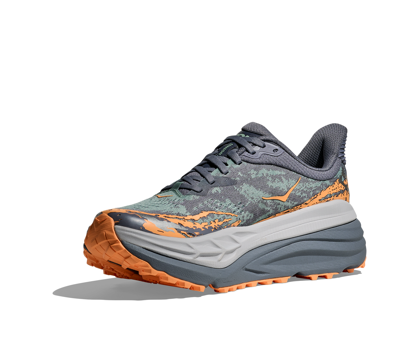Women's Hoka Stinson ATR 7 (GREY SKIES / PALE TANGERINE)