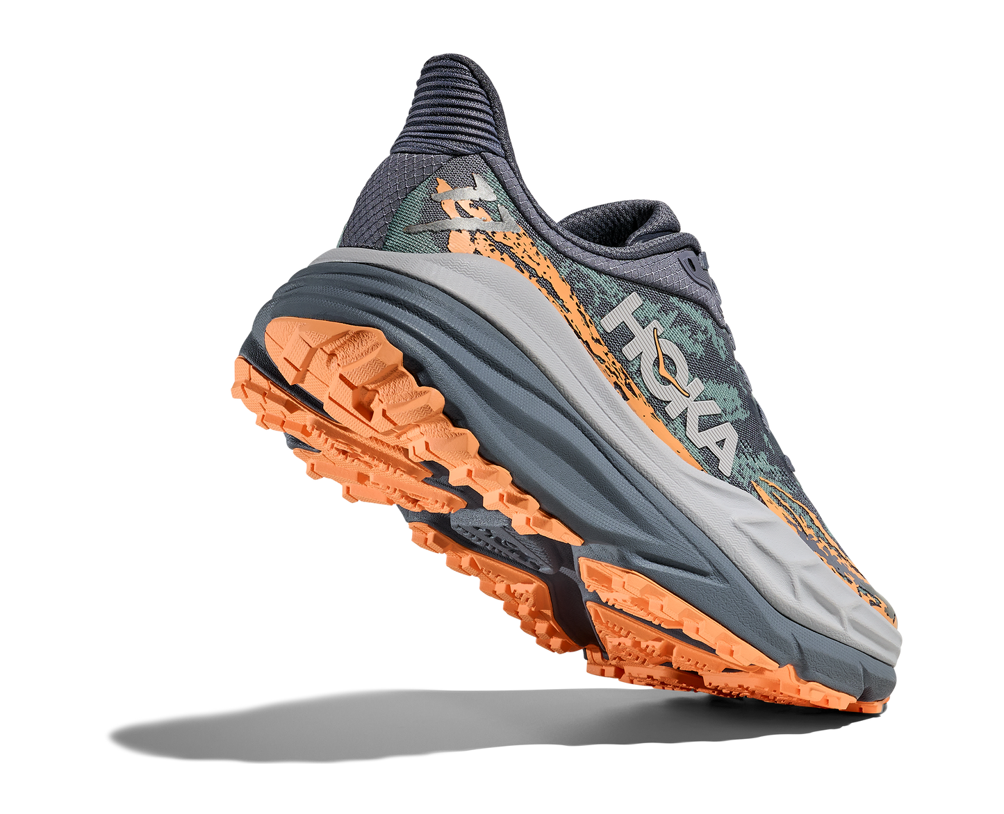 Women's Hoka Stinson ATR 7 (GREY SKIES / PALE TANGERINE)