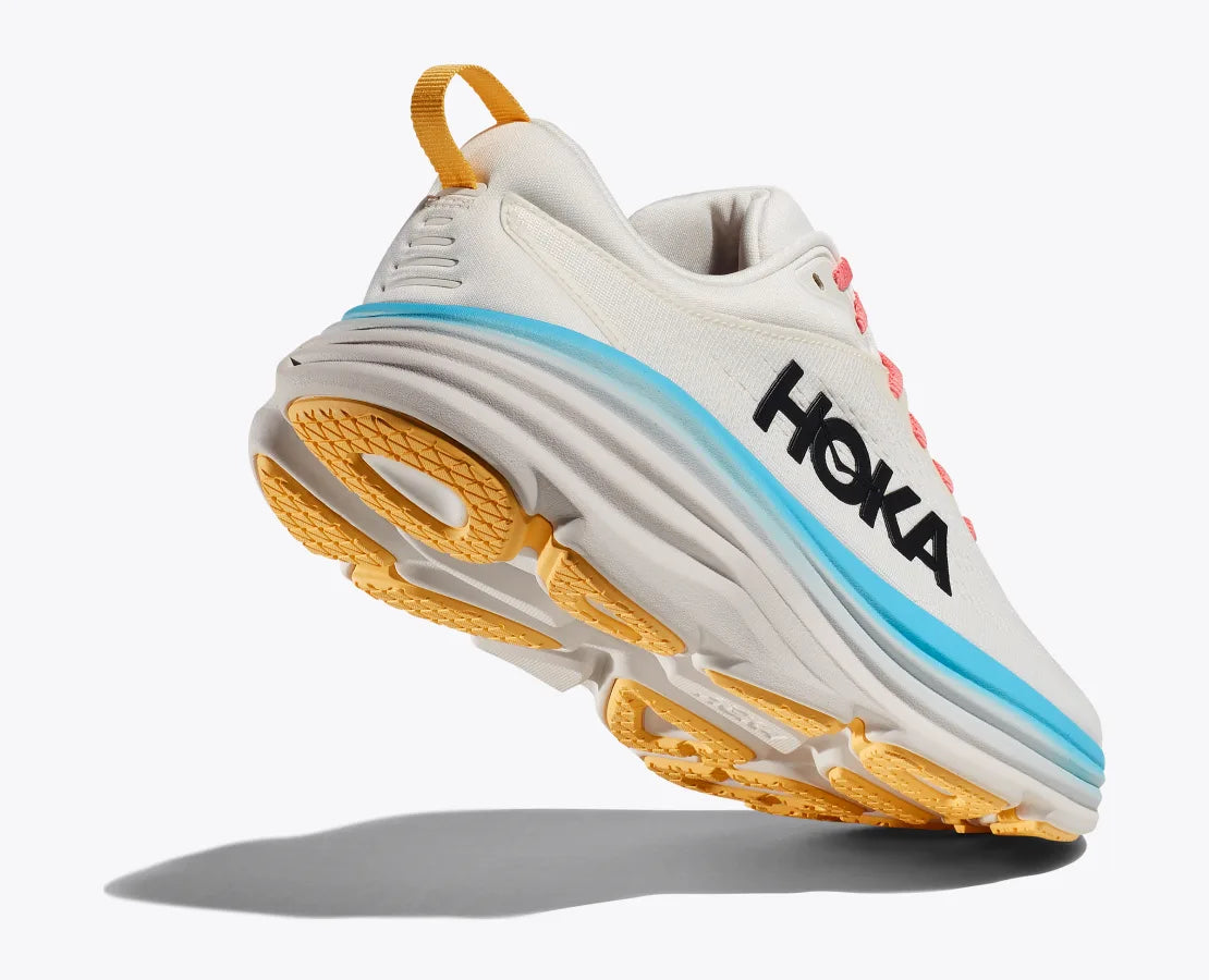 Women's Hoka Bondi 8 (Blanc De Blanc / Swim Day)