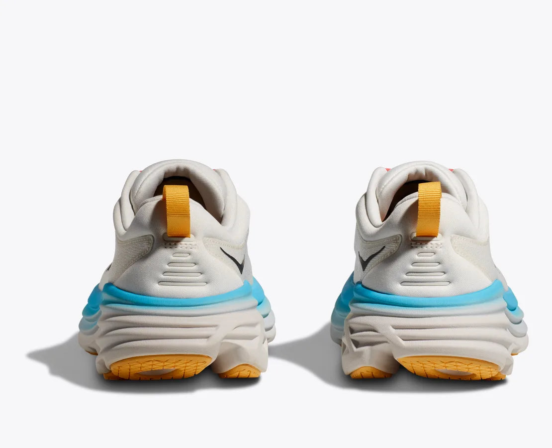 Women's Hoka Bondi 8 (Blanc De Blanc / Swim Day)