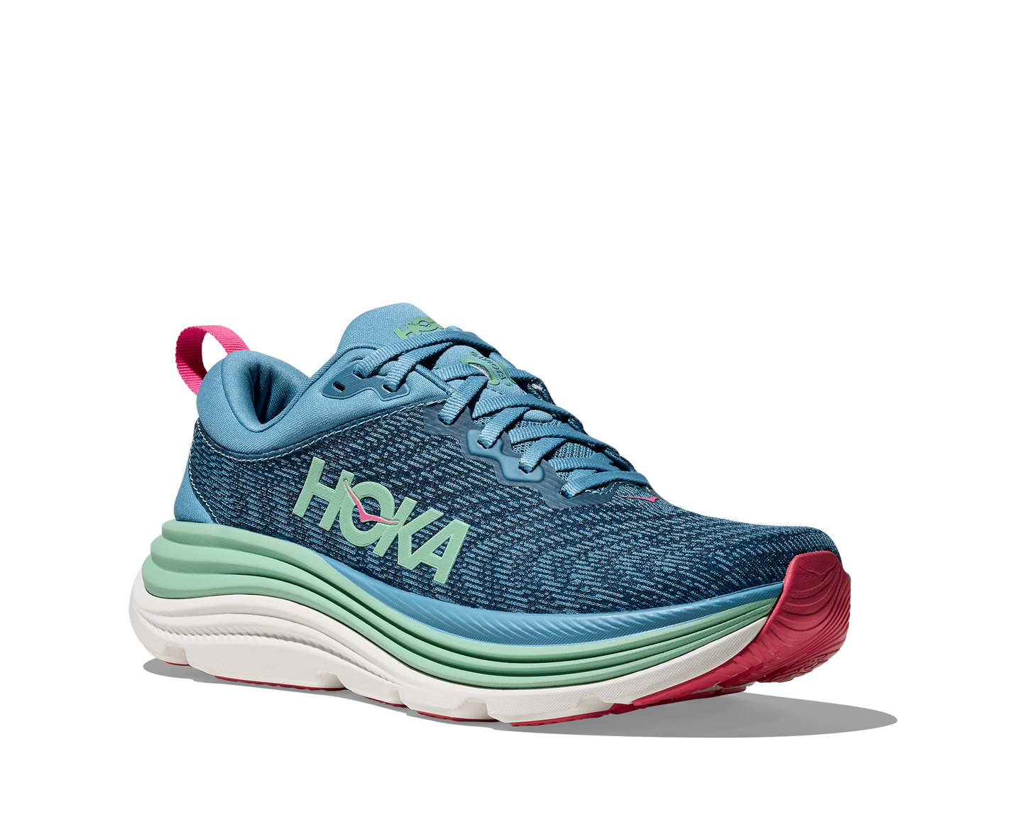 Women's Hoka Gaviota 5 (ALPINE BLUE / JADEITE) *Sale*