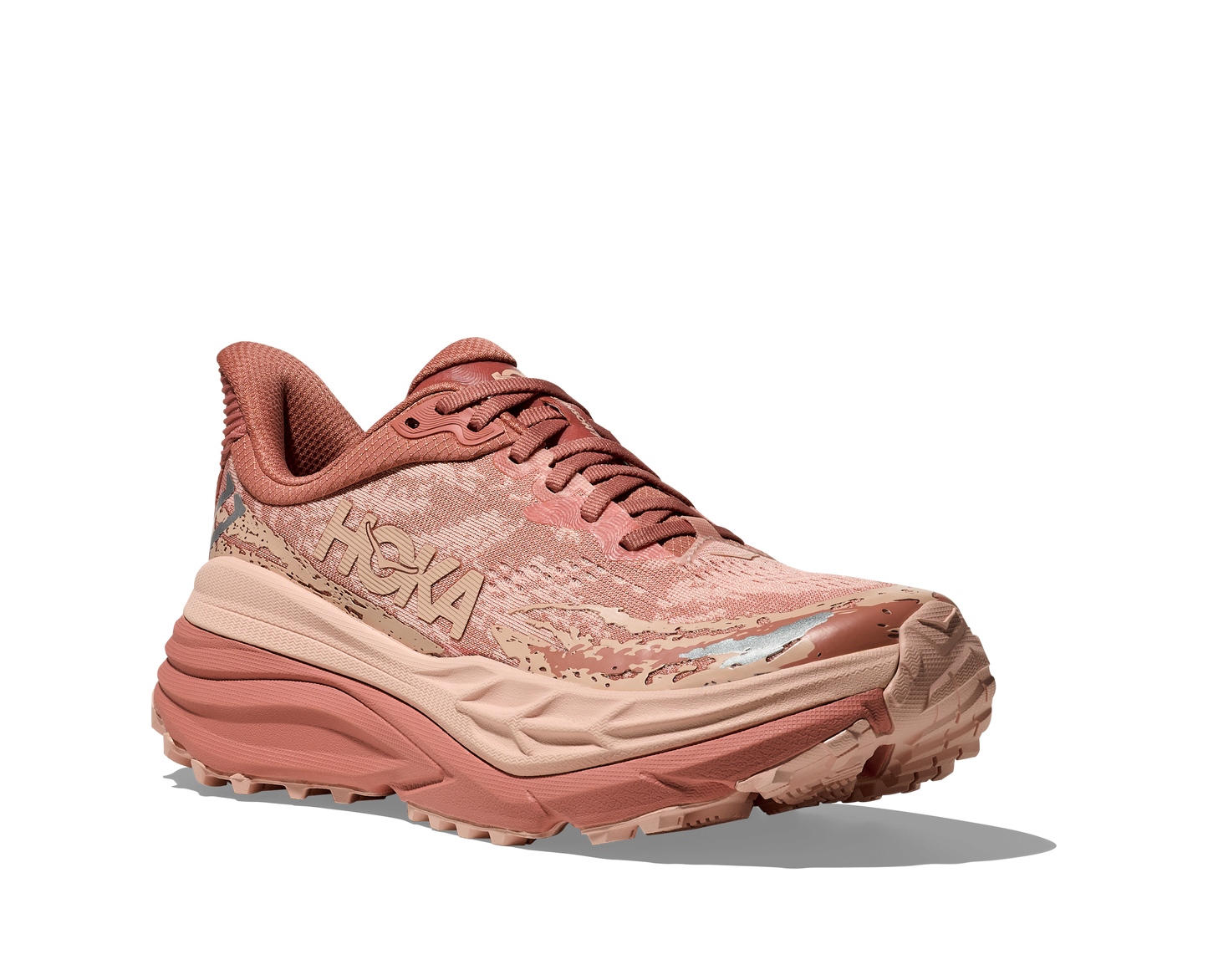 Women's Hoka Stinson 7  (BLUSH / ROSE LATTE)