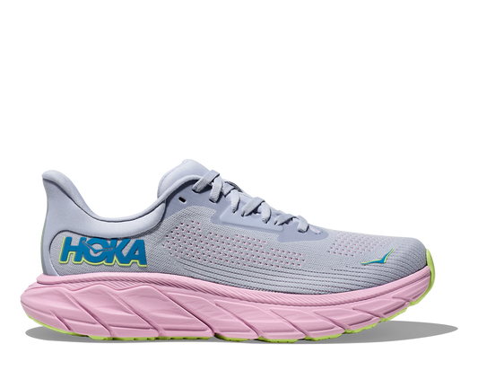 Women's Hoka Arahi 7 (gull / pink twilight)