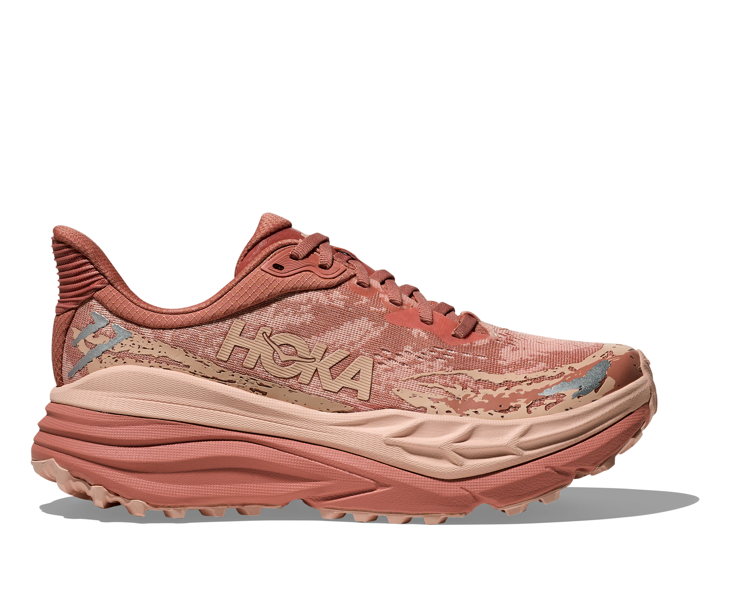 Women's Hoka Stinson 7  (BLUSH / ROSE LATTE)