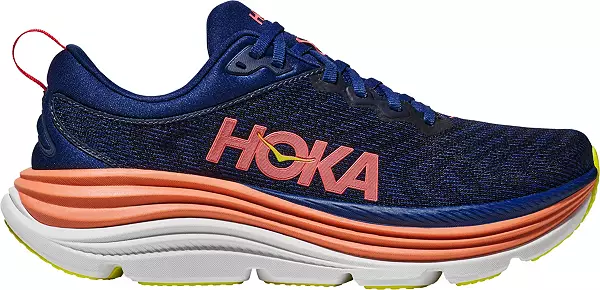 Women's Hoka Gaviota 5 (Evening Sky/Coral)