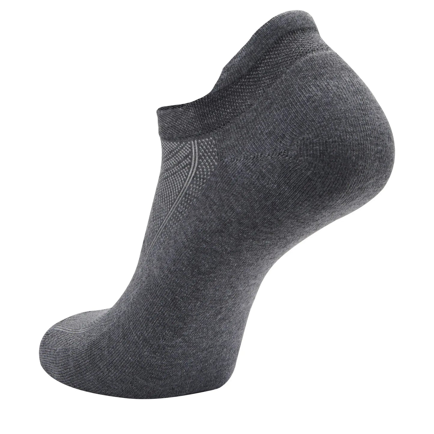 Balega Hidden Comfort No Show Tab Socks (Charcoal)