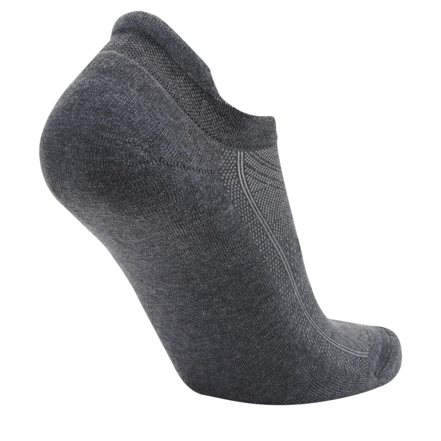 Balega Hidden Comfort No Show Tab Socks (Charcoal)