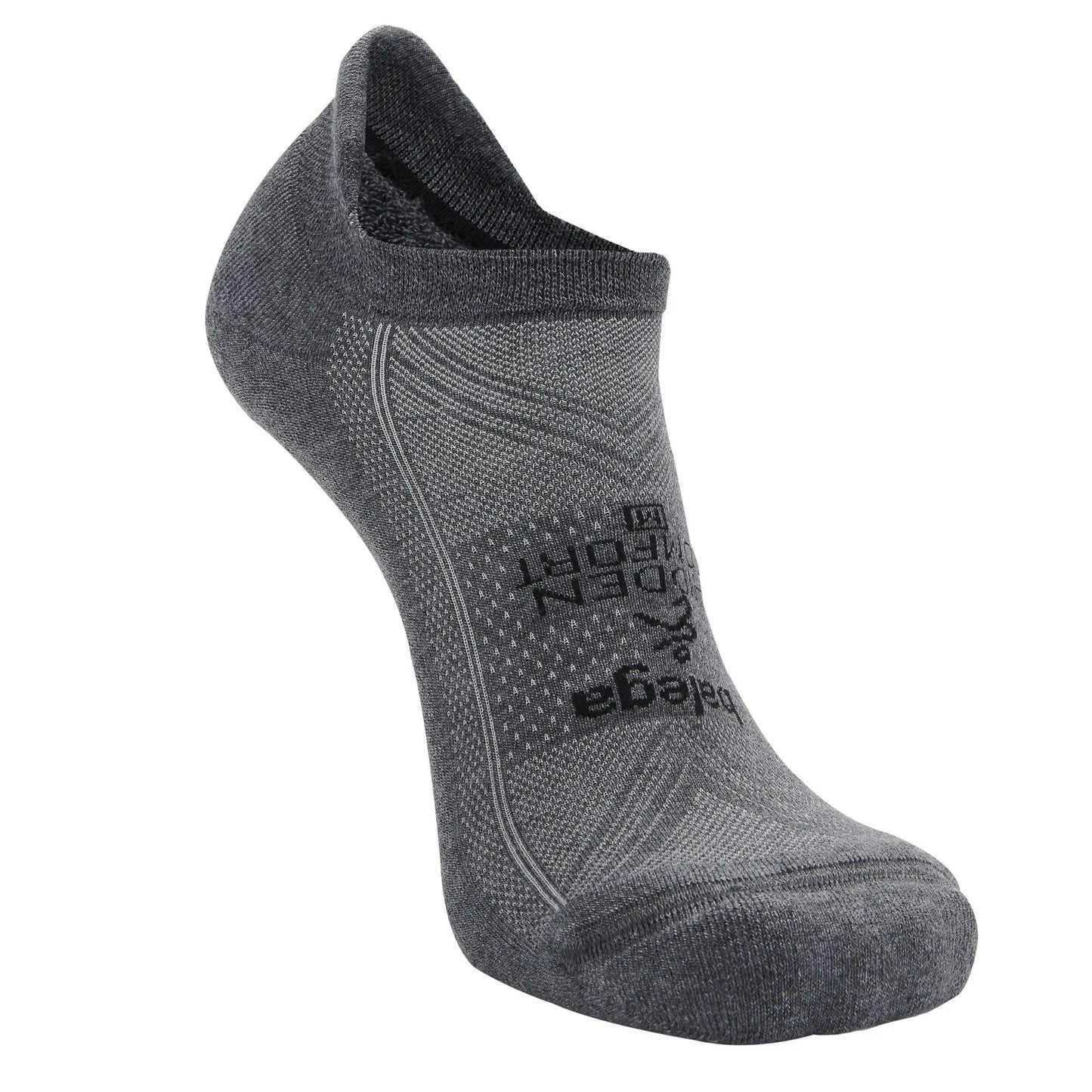 Balega Hidden Comfort No Show Tab Socks (Charcoal)