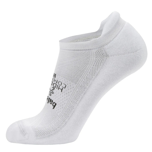 Balega Hidden Comfort No Show Tab Socks (White)