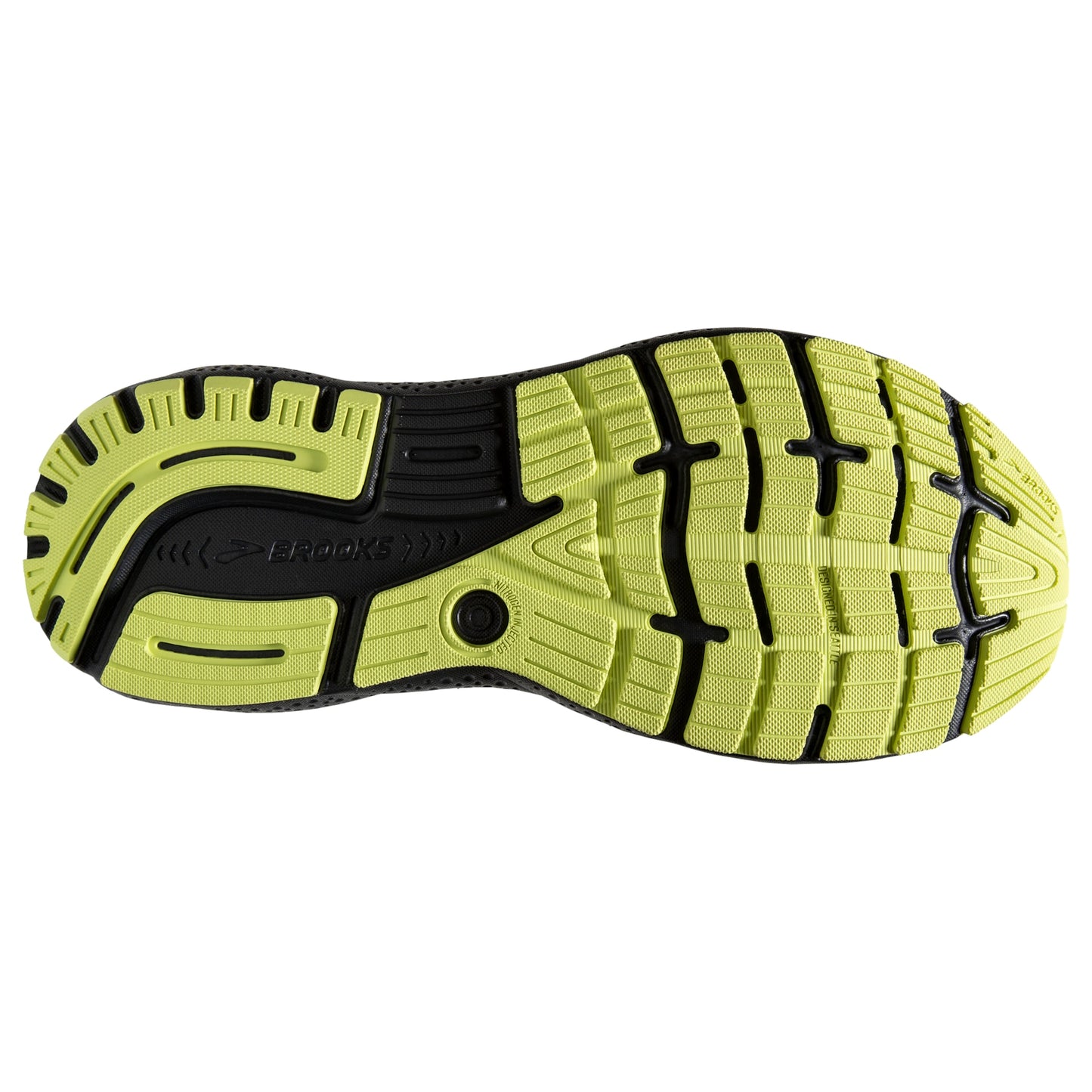 Men's Brooks Ghost 16 (Primer/Grey/Lime)