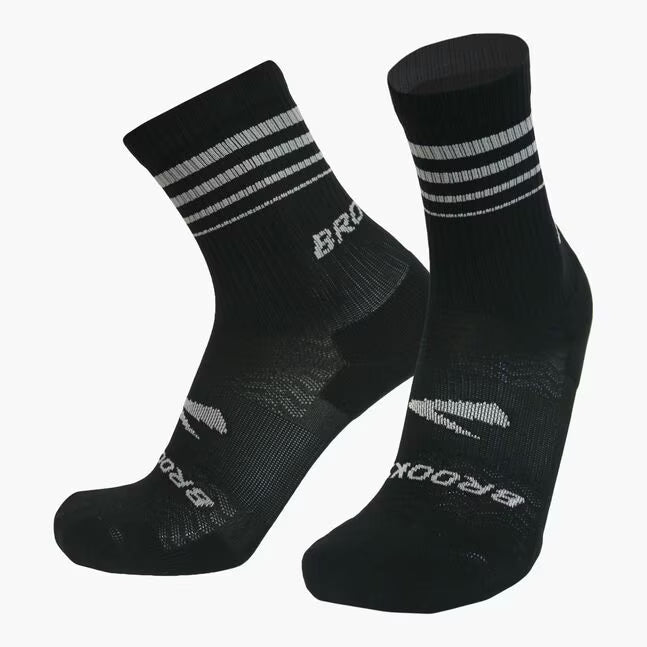 Brooks Run in Socks Crew Low Cushion