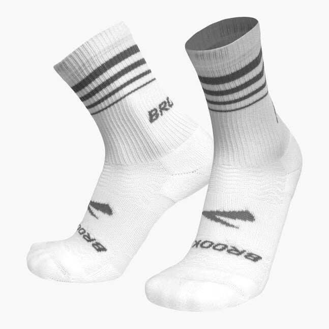 Brooks Run in Socks Crew Low Cushion