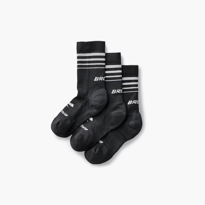 Brooks Run in Socks Crew Low Cushion