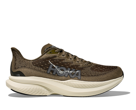 Men's Hoka Mach 6 (ANTIQUE OLIVE / TRUFFLE SALT)