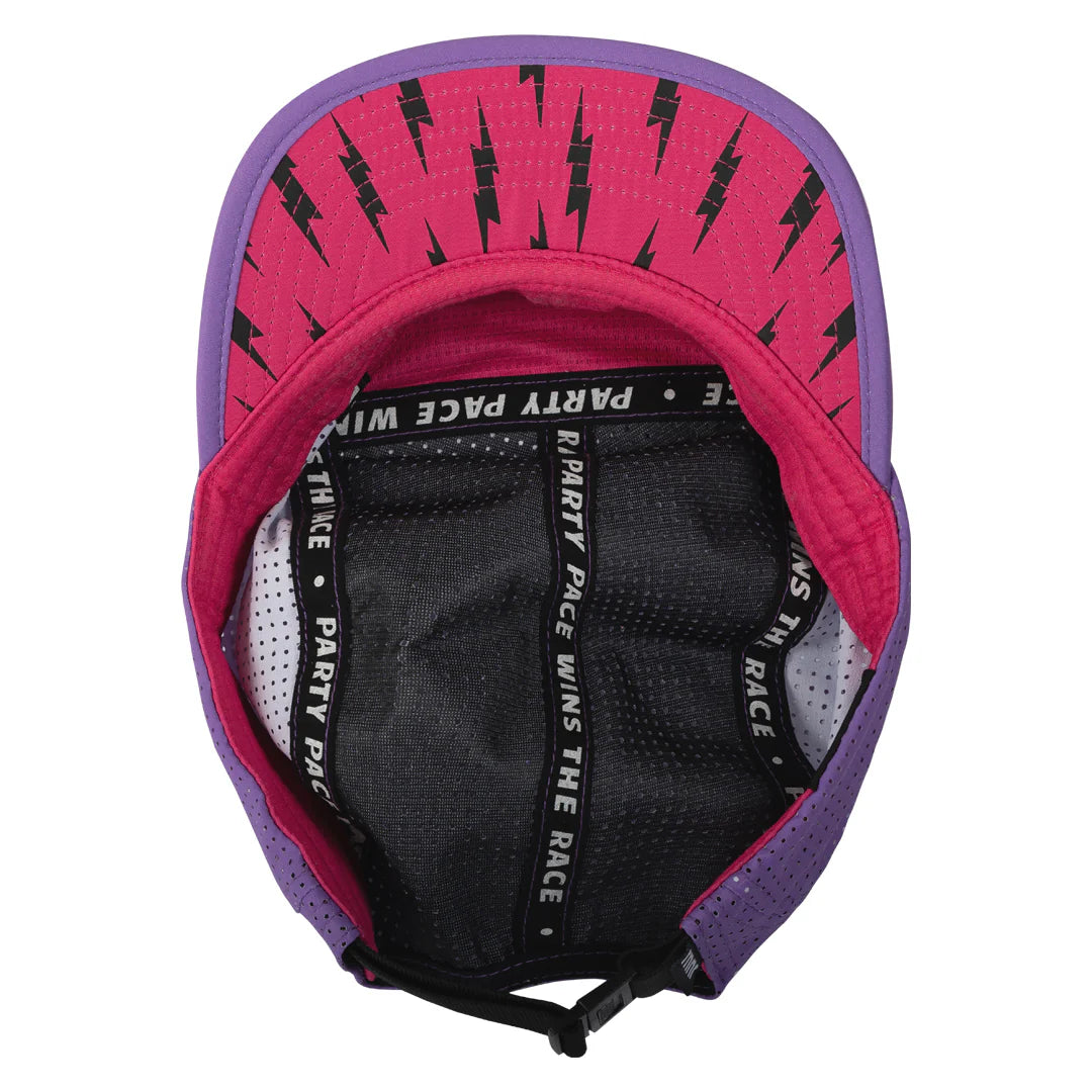 rnnr Pacer Hat: Party Pace (Purple)