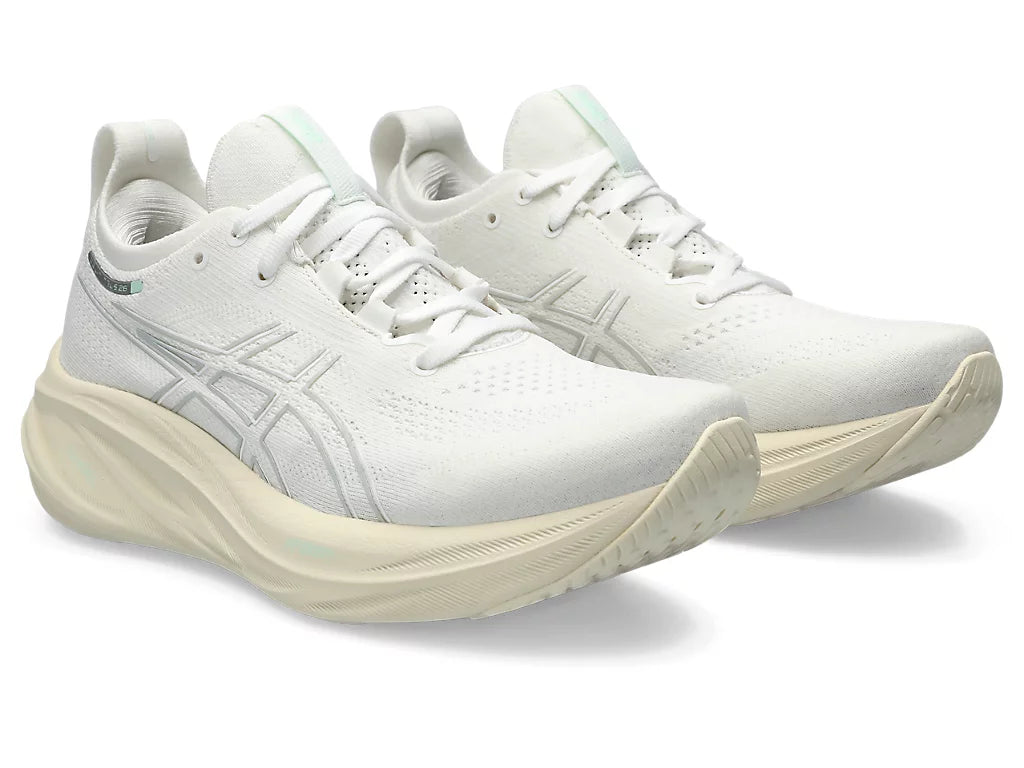 Women's ASICS Gel-Nimbus 26 (White/White)