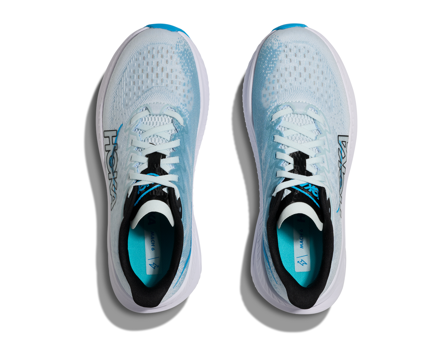Women's Hoka Mach 6 (TUNDRA BLUE / RAINDROP)