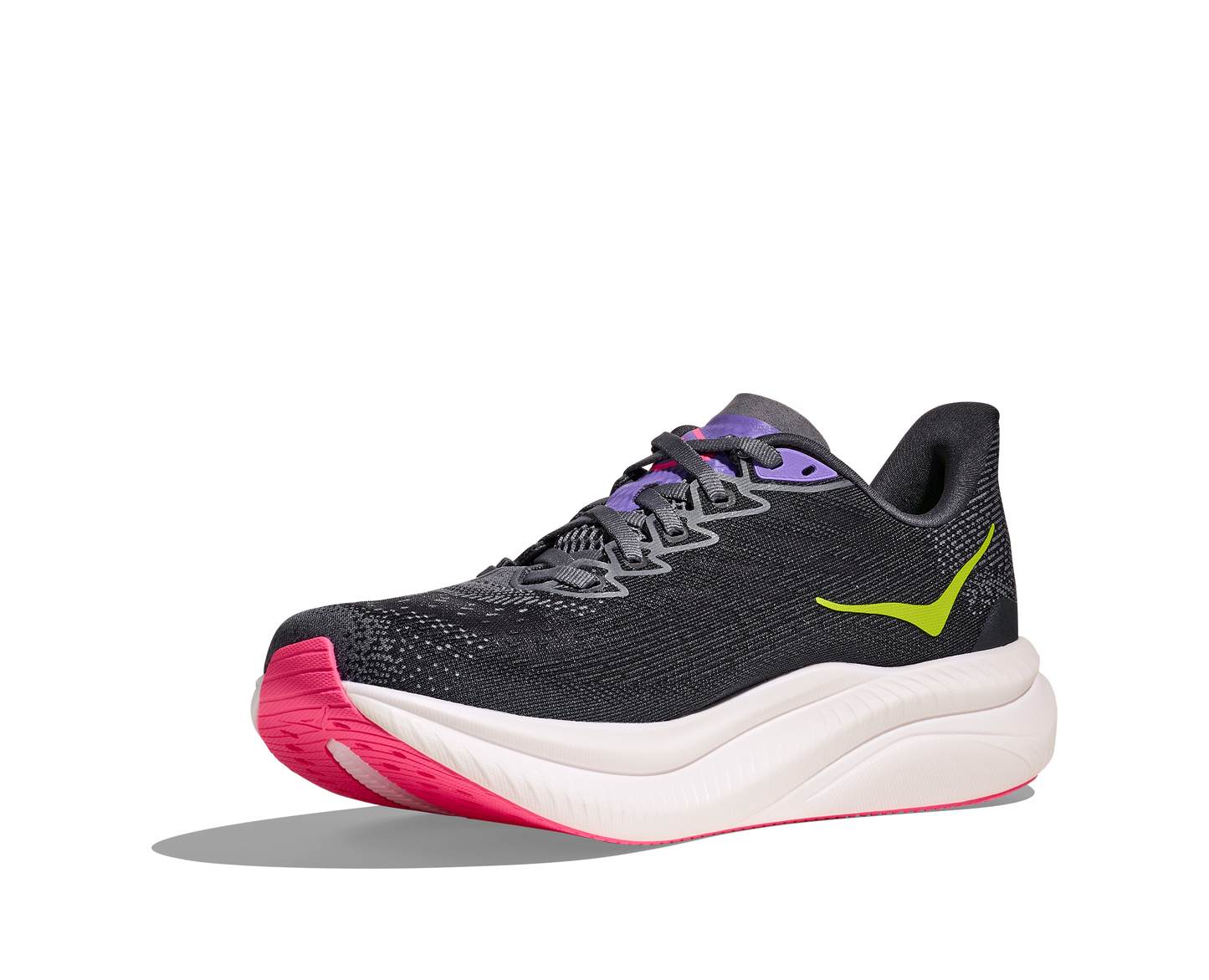 Women's Hoka Mach 6 (Grey Skies/Charcoal Grey)