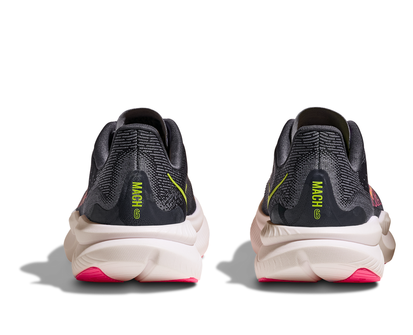 Women's Hoka Mach 6 (Grey Skies/Charcoal Grey)