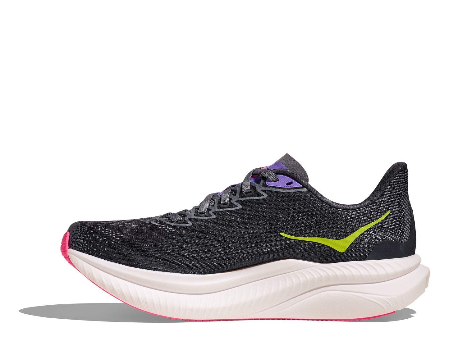 Women's Hoka Mach 6 (Grey Skies/Charcoal Grey)