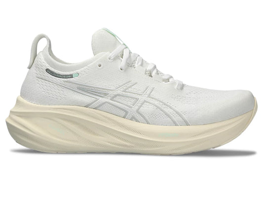 Women's ASICS Gel-Nimbus 26 (White/White)