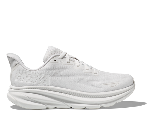 Women's Hoka Clifton 9 (White/White)